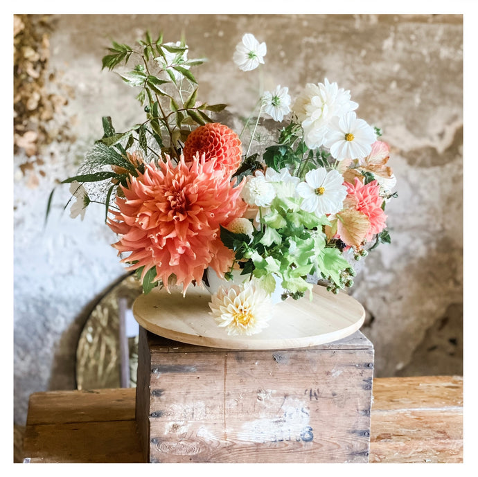 Dahlia Flower Arranging at a Very Special Workshop