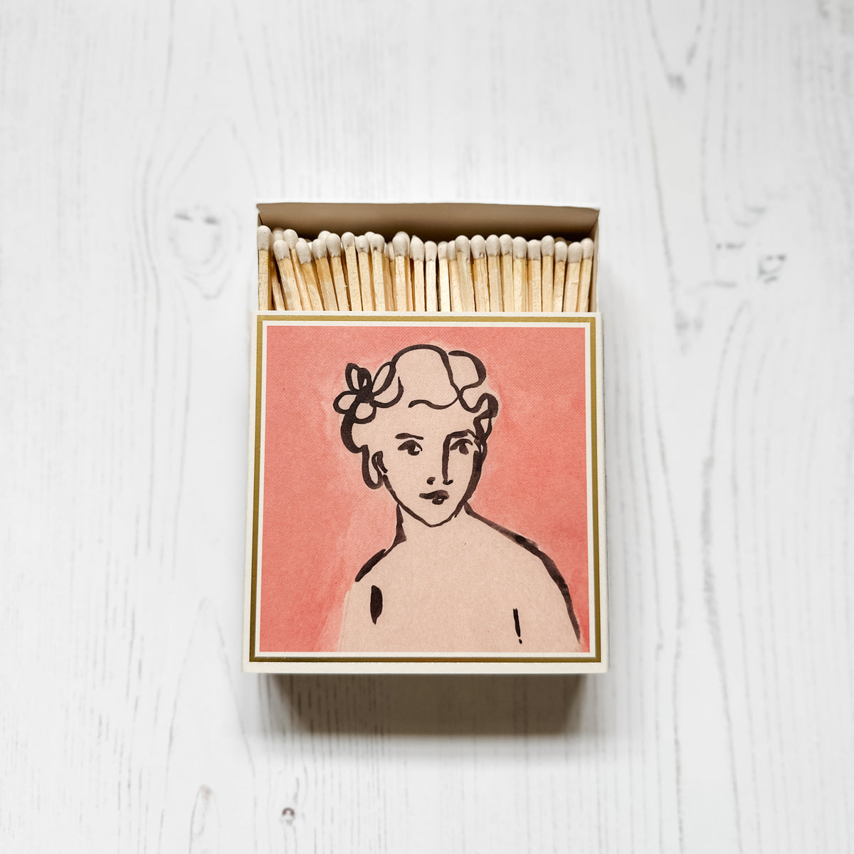 Divine Luxury Square Matches – Rhubarb & Hare