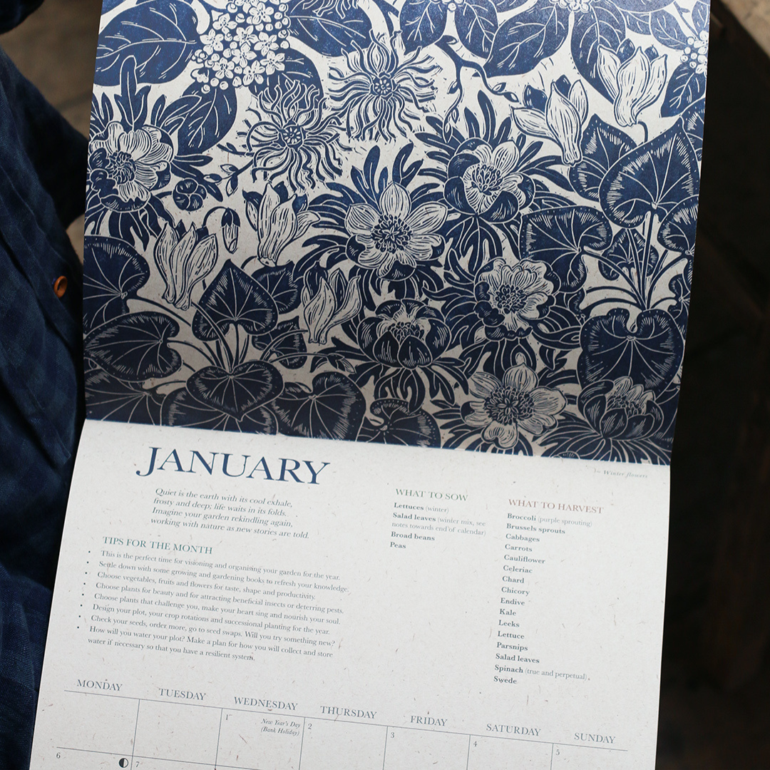 2025 GROWING THROUGH THE SEASONS - GARDENING CALENDAR – Rhubarb & Hare