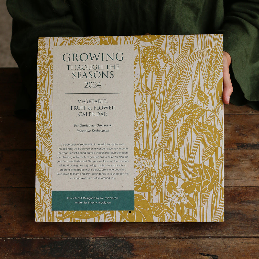 THE 2024 GROWING THROUGH THE SEASONS CALENDAR BY ISLA MIDDLETON