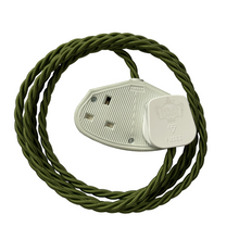 Load image into Gallery viewer, The 2m Pesto fabric extension cable from Lola&#39;s Leads