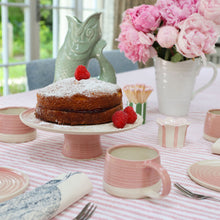 Load image into Gallery viewer, A country table laid with perfectly sized cake plates and cake stand and mugs