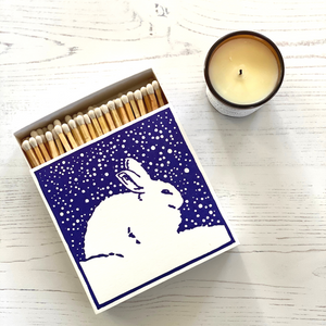 Luxury Square Matchbox - Rabbit
