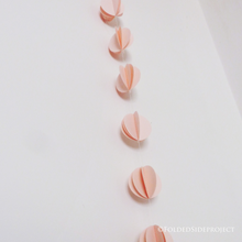 Load image into Gallery viewer, Paper Garland Circles in Pink