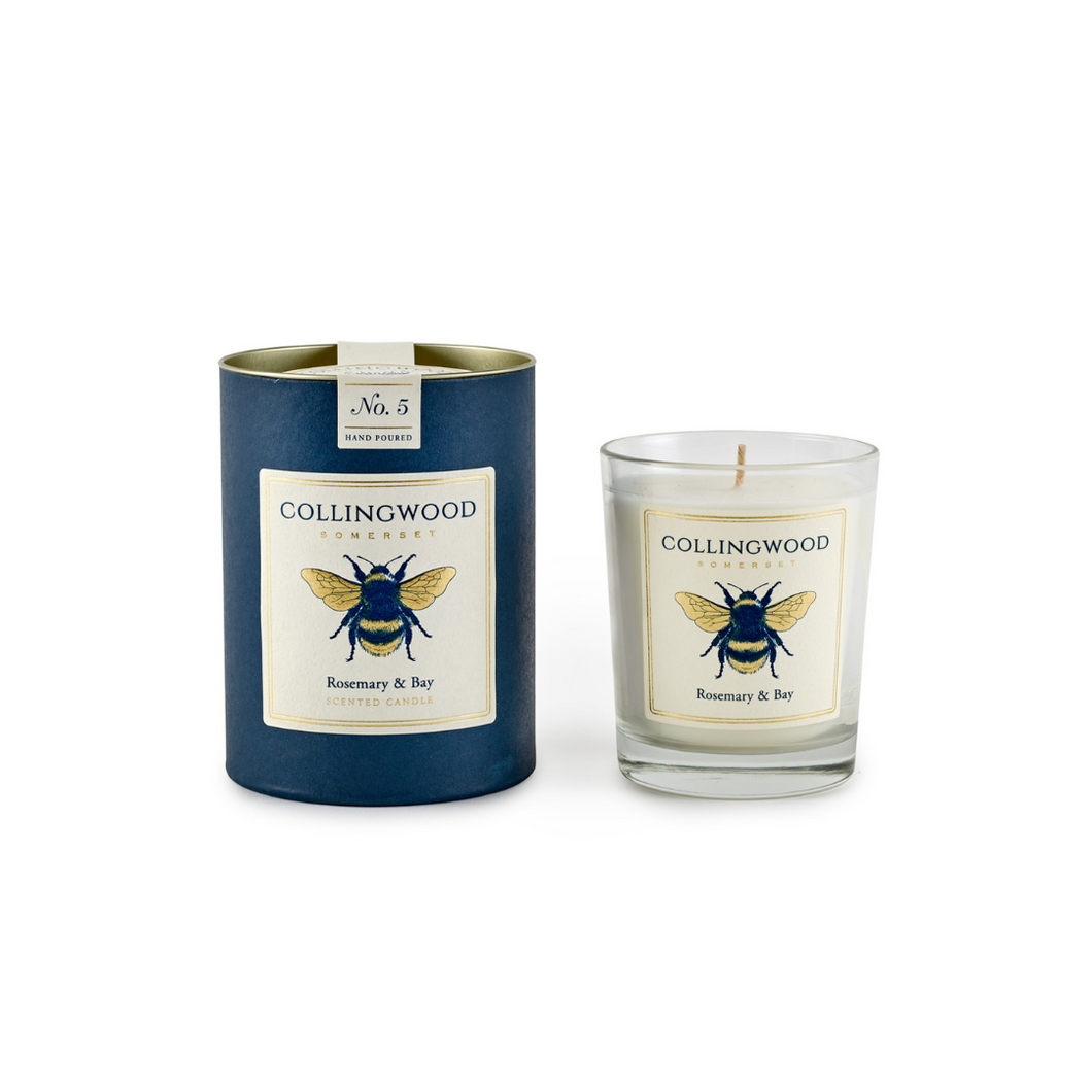The Rosemary & Bay Candle by Collingwood of Somerset 