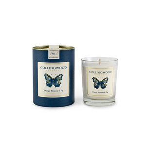 The Orange Blossom & Fig Candle from Collingwood of Somerset