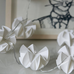 Hand Folded Paper Fairy Lights