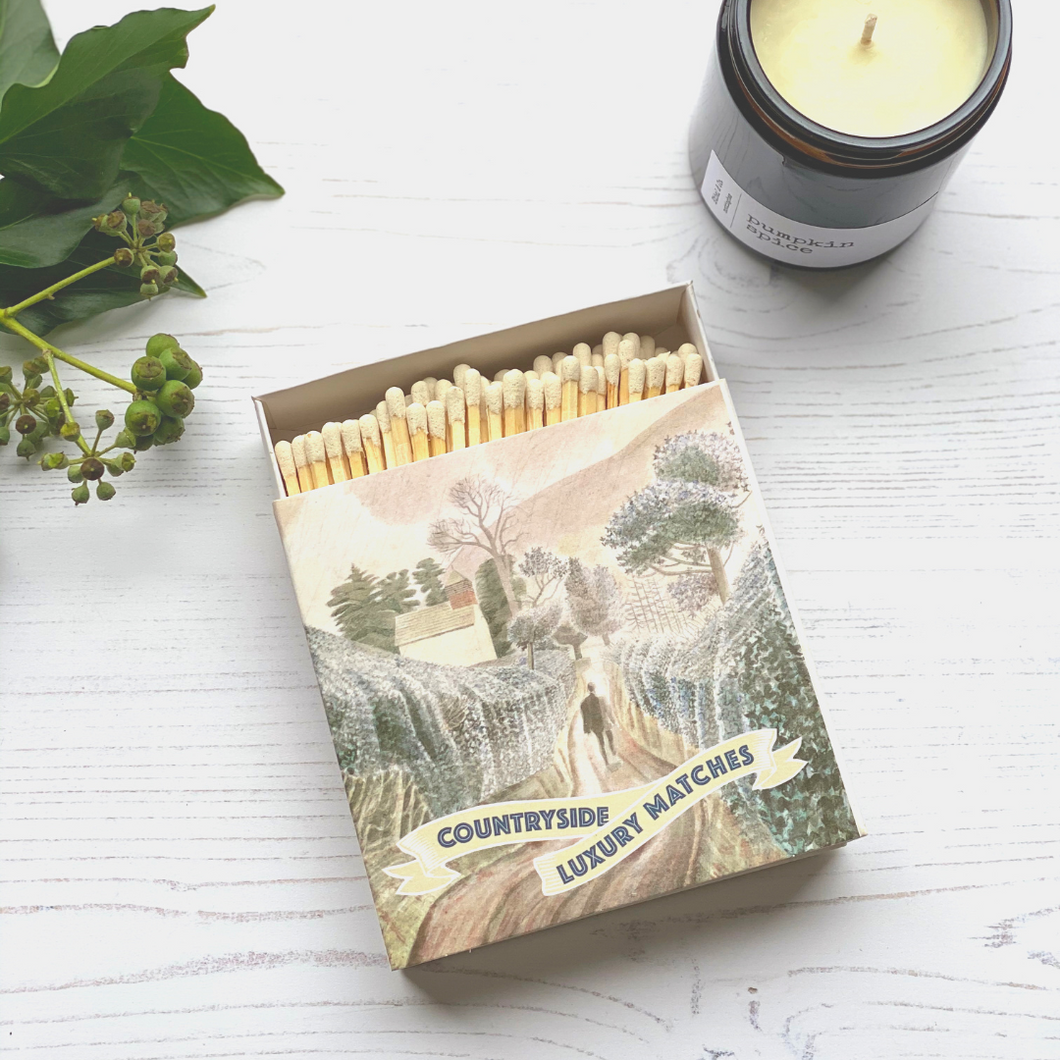 Luxury Square Matchbox - Wet Afternoon