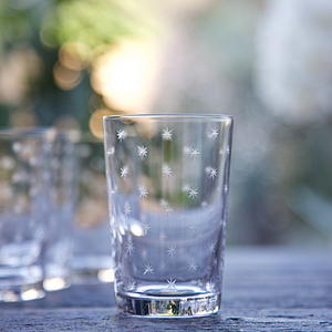 A Set of 6 Tumblers - Stars - The Vintage List