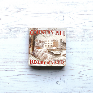 Luxury Square Matchbox - Country Pile