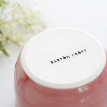 Load image into Gallery viewer, The bottom of a handmade Barton Croft bowl showing their beautiful branding