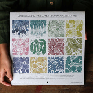 2023 GROWING THROUGH THE SEASONS - FRUIT, VEGETABLE & FLOWER CALENDAR