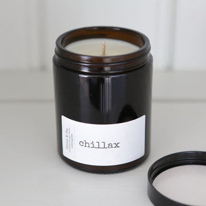 The Chillax candle from Ethel & Co is their standout version of everyone's favourite Lime, Basil and Mandarin.