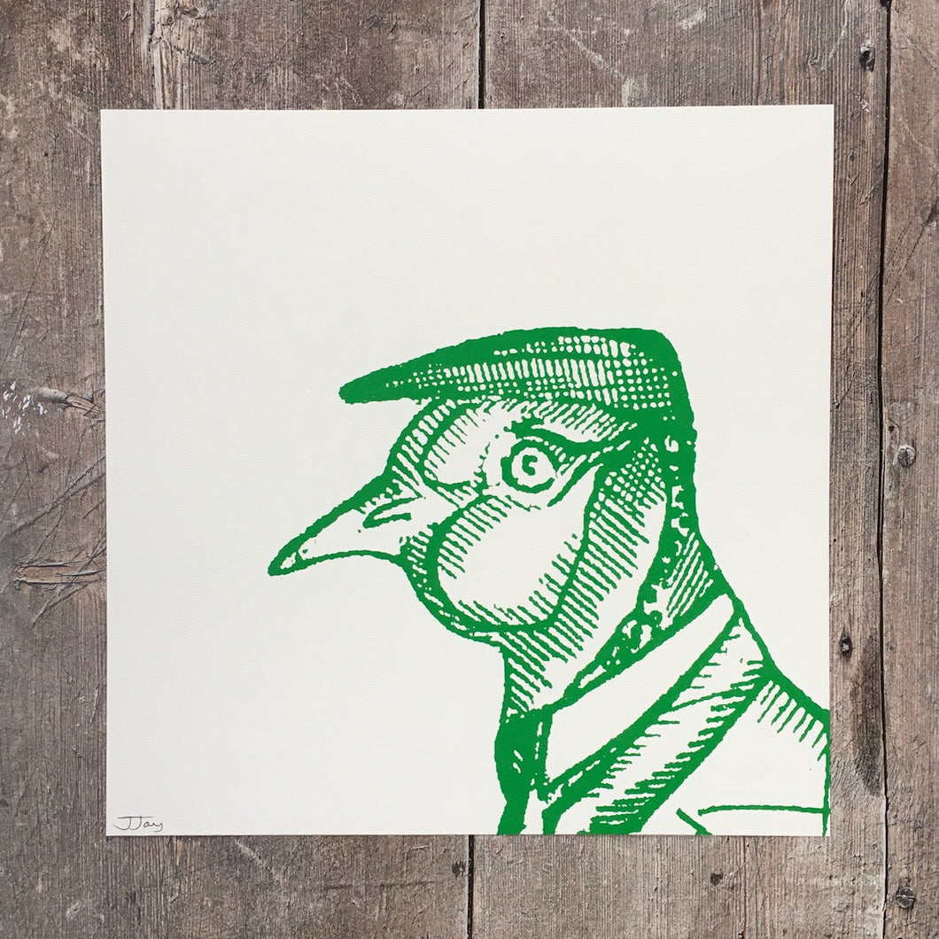 Cecil Pheasant - Character Portrait Print