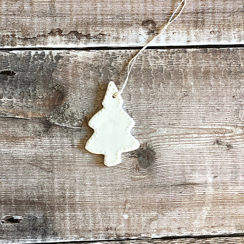 Handmade Porcelain Christmas Tree