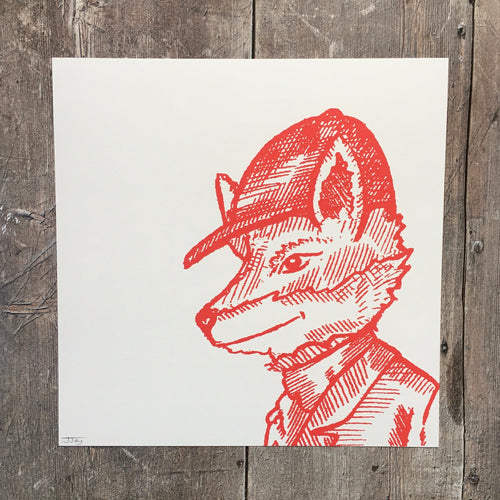 Edgar Fox - Character Portrait Print