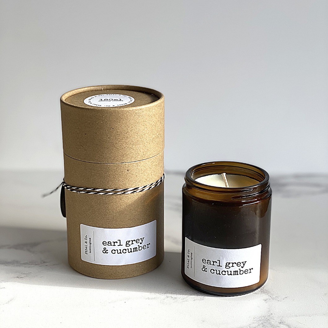 Ethel & Co Earl Grey & Cucumber Candle