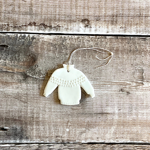 Handmade Porcelain Christmas Jumper