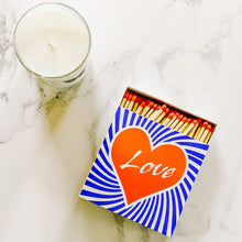 Load image into Gallery viewer, Luxury Square matches with Love design
