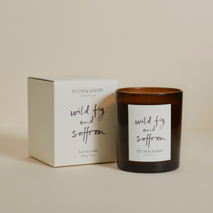 Plum & Ashby Wild Fig & Saffron Candle