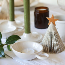 Load image into Gallery viewer, Handmade Ceramic Scoop for Tealights